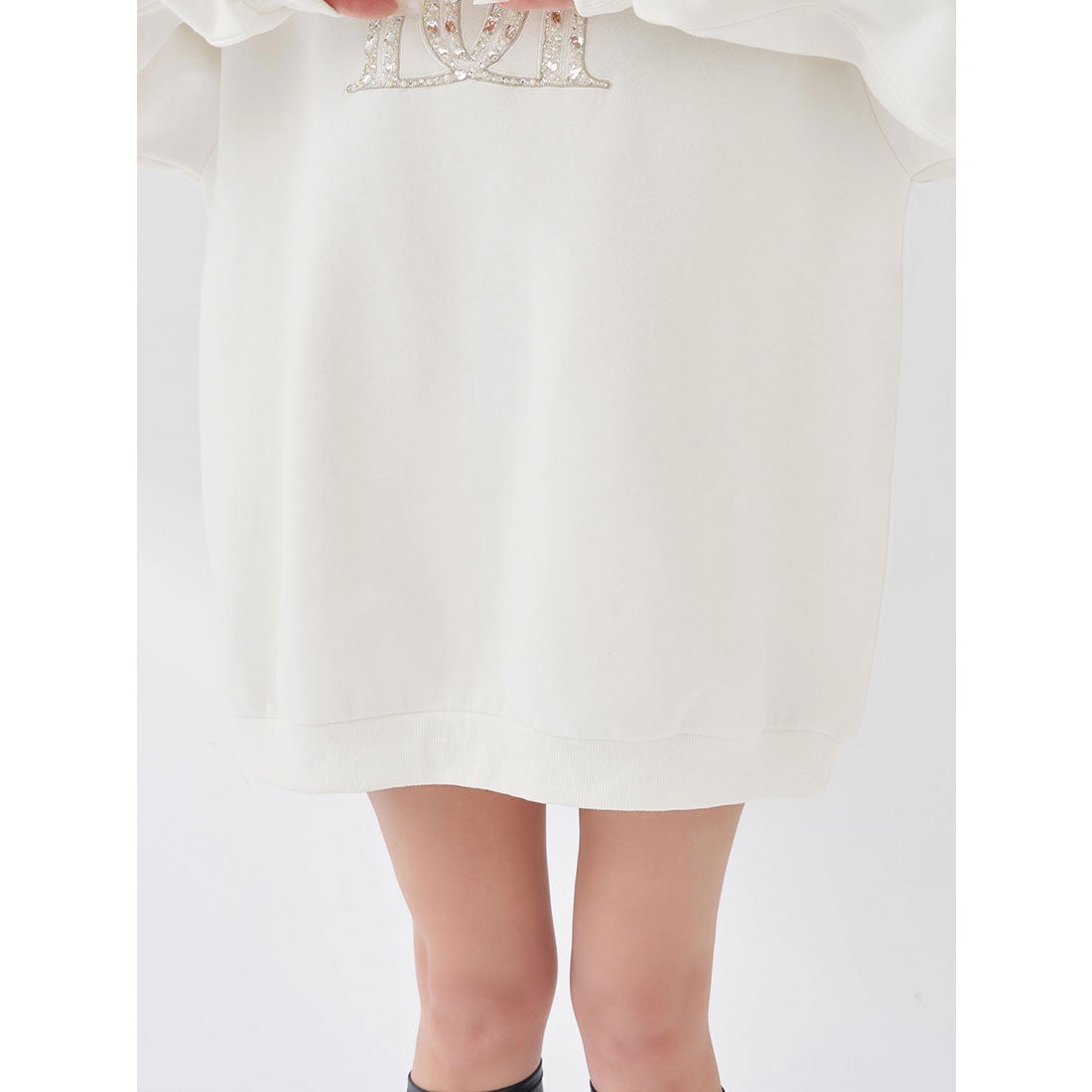 ダーリッチ Darich DDロゴビジュースウェットプルオーバー （ホワイト