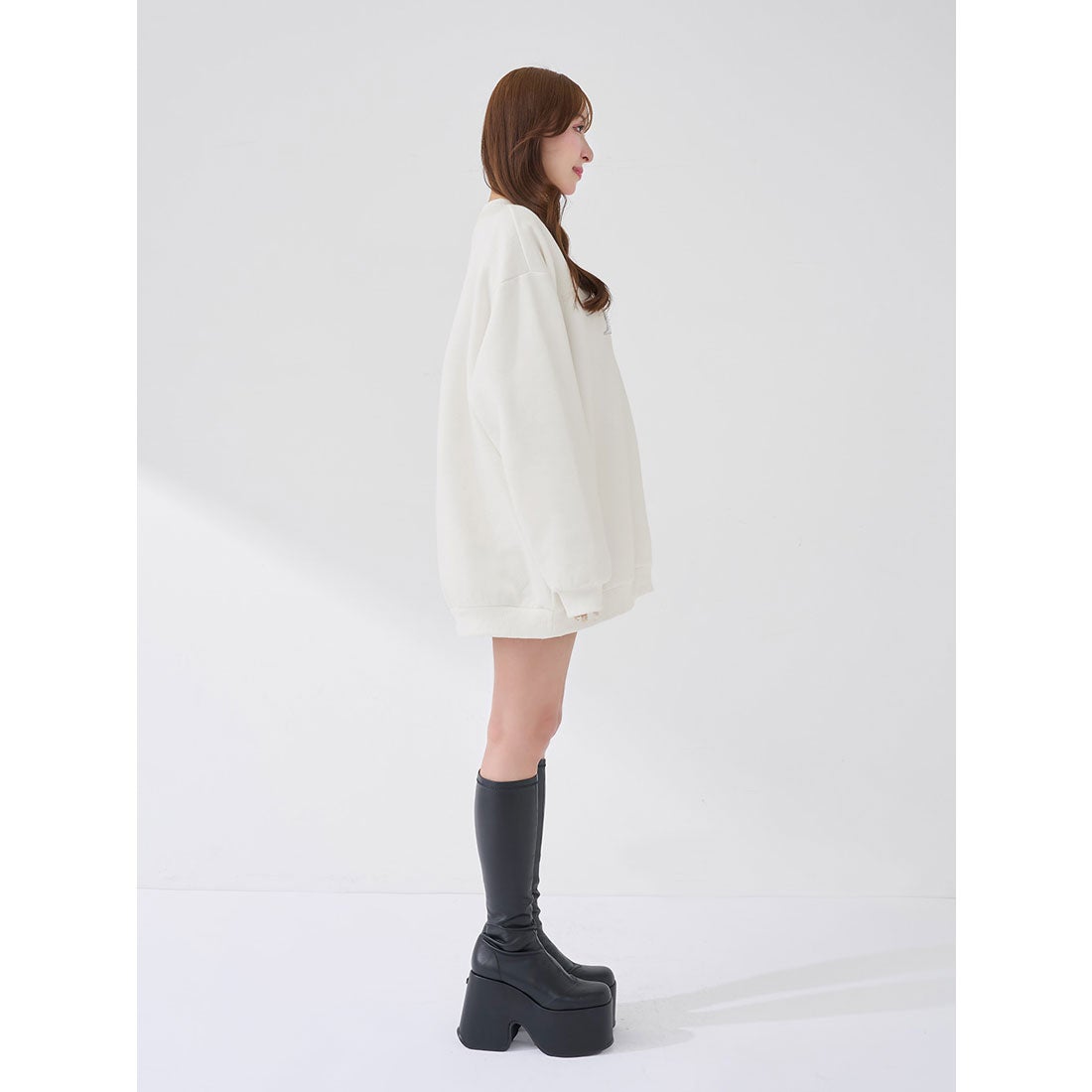 ダーリッチ Darich DDロゴビジュースウェットプルオーバー （サックス