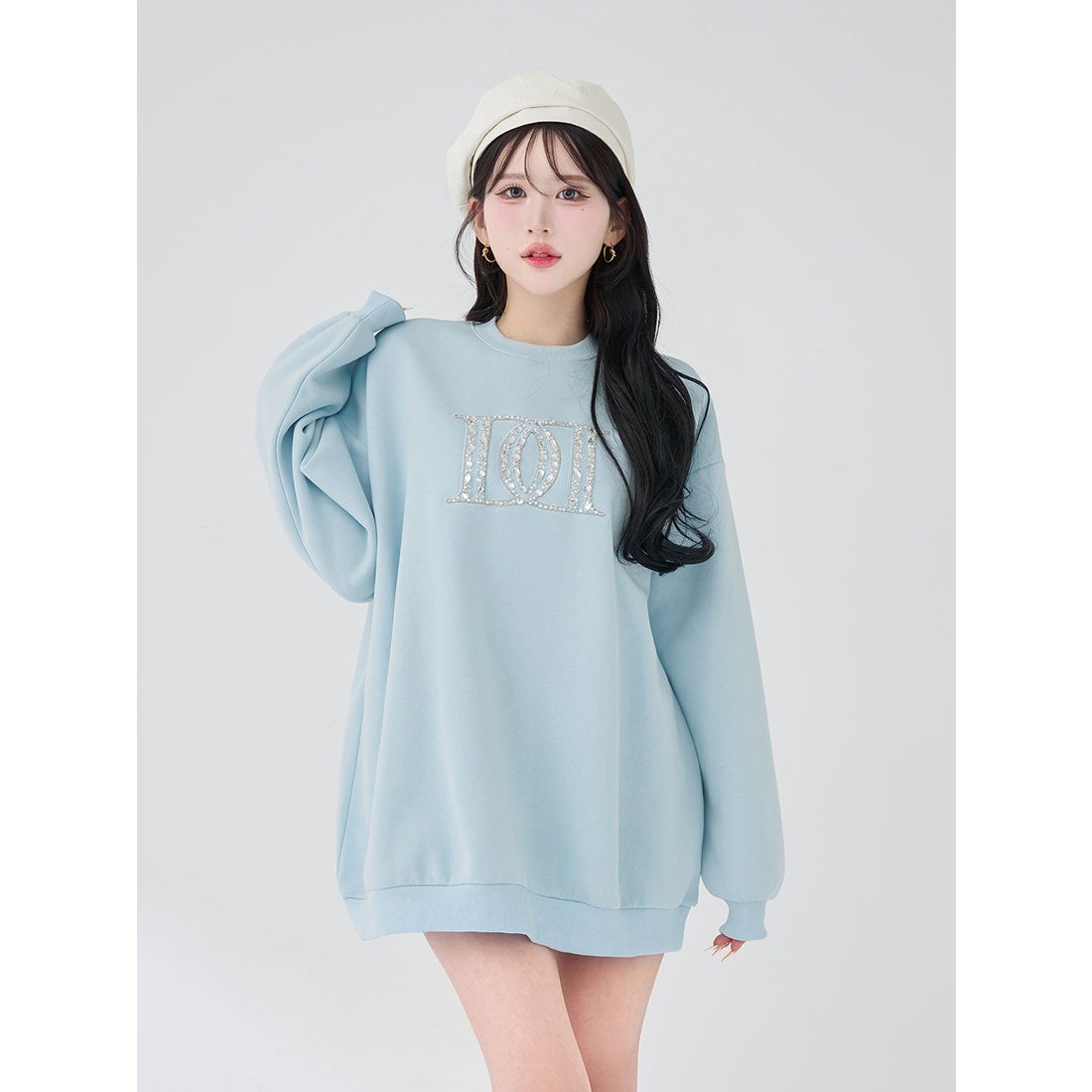 Darich ダーリッチ DDロゴビジュースウェットプルオーバー黄色Free