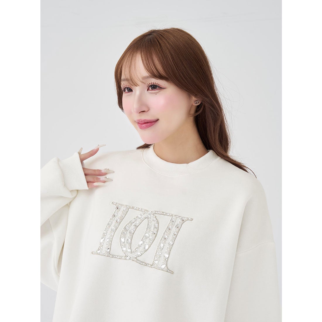 ダーリッチ Darich DDロゴビジュースウェットプルオーバー （サックス