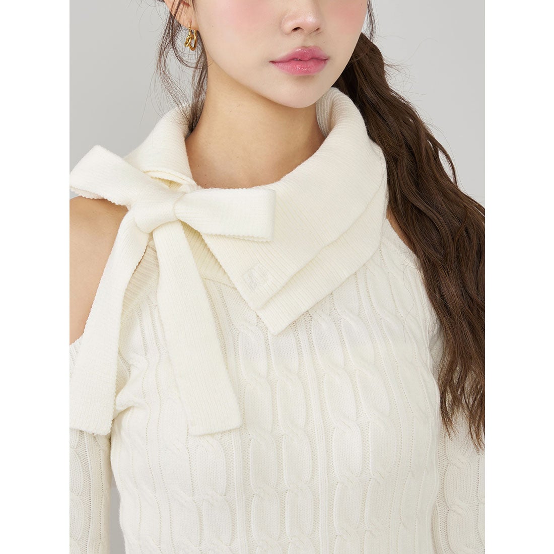 ダーリッチ Darich アメスリフレアニットミニワンピース （ブラック