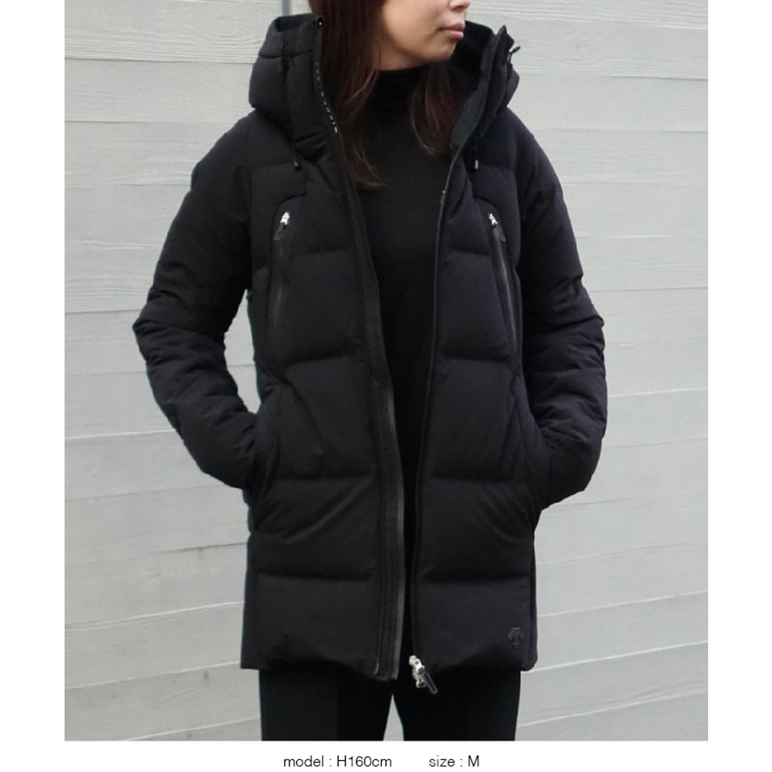 DESCENTE ALLTERRAIN 水沢ダウンジャケット”マウンテニアハーフコート