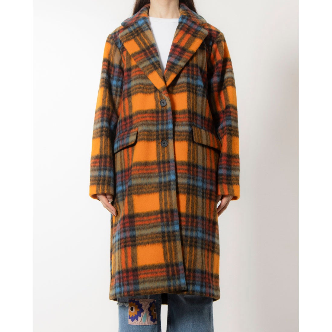 デシグアル Desigual NAPOLES オーバーコート （オレンジ） -waja