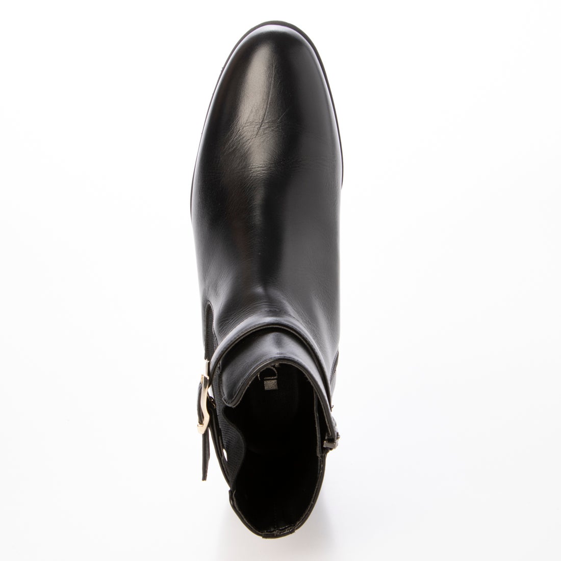 ダイアナ DIANA ベルト付きサイドゴアブーツ （黒カーフ