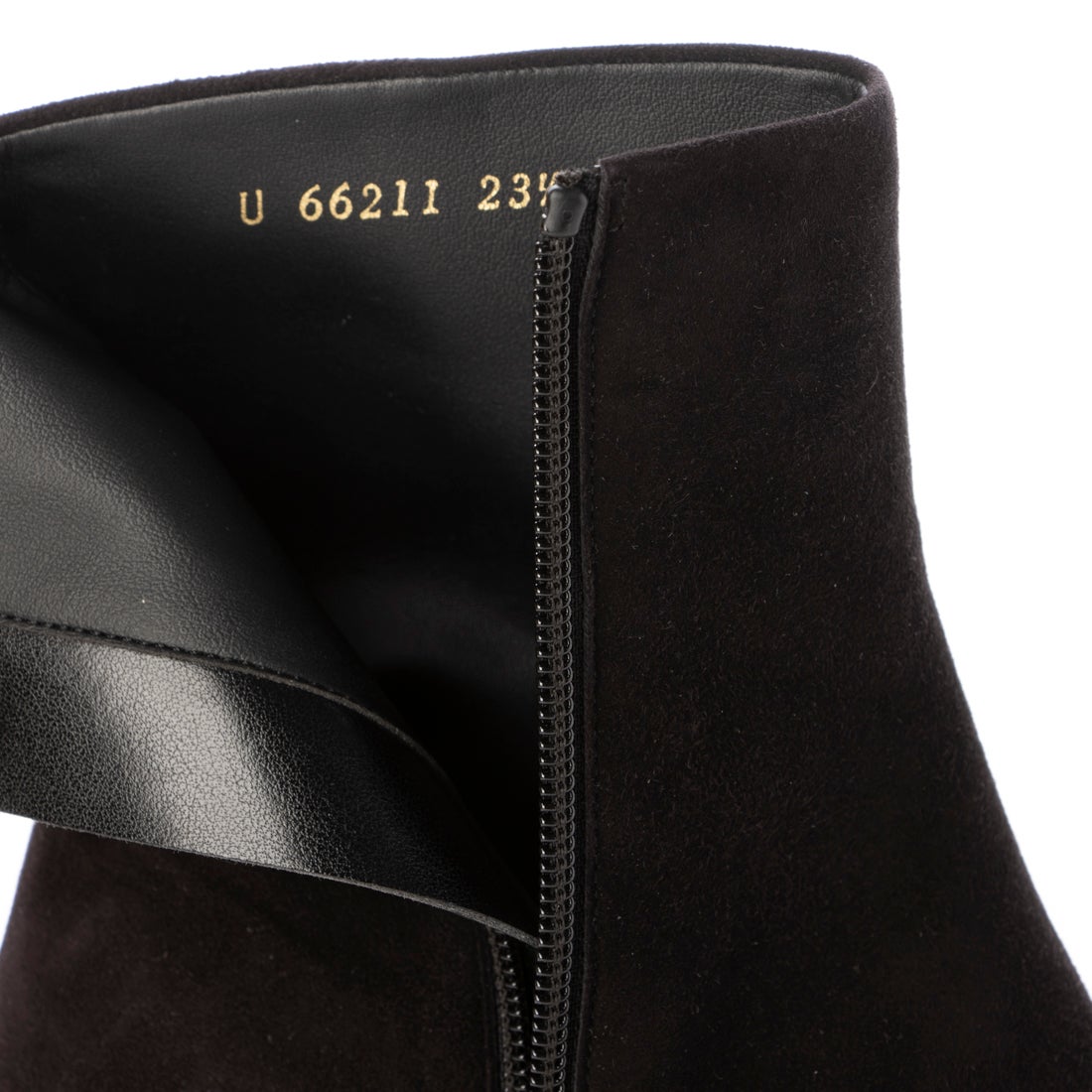 ダイアナ DIANA シンプルショートブーツ （黒スエード） -靴