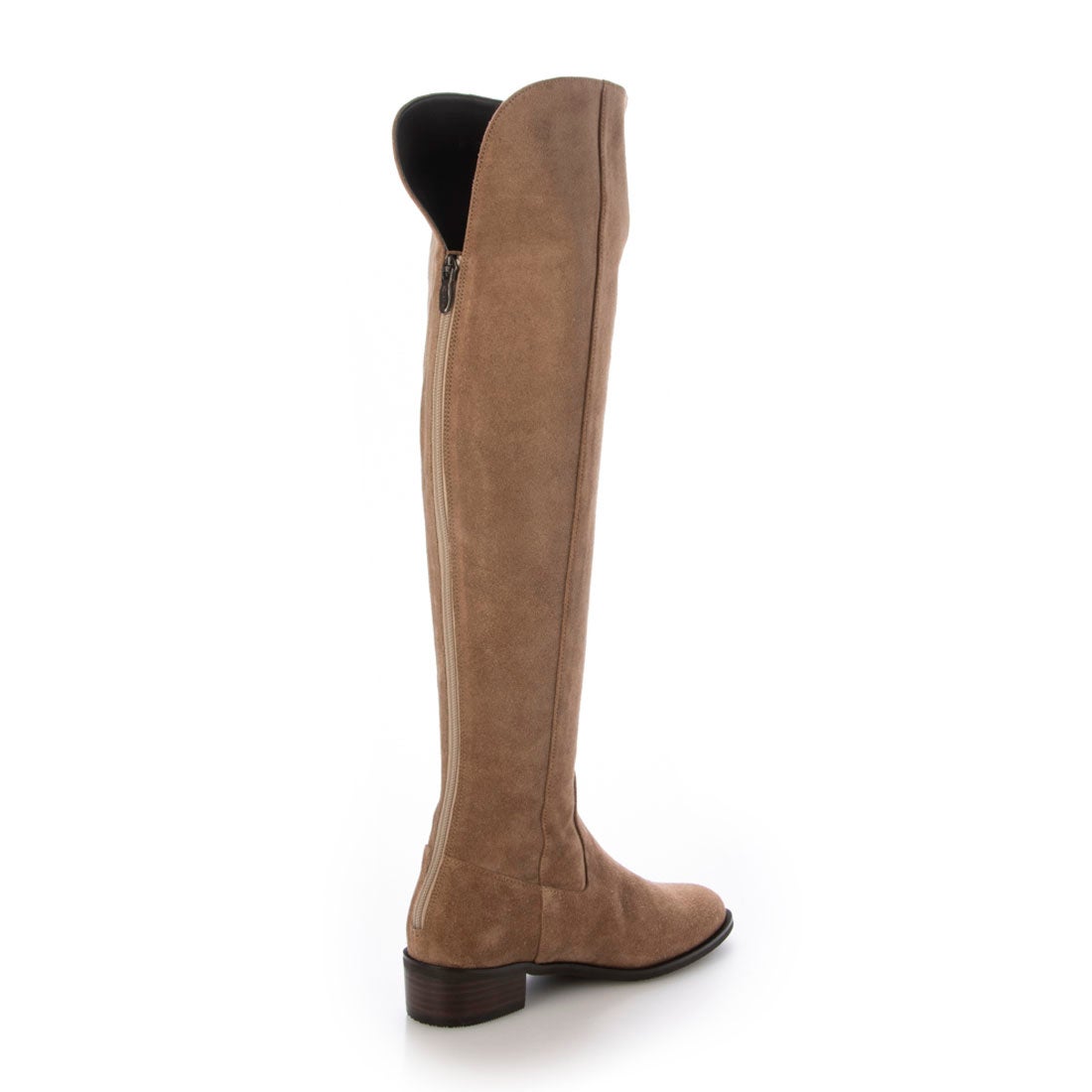 ダイアナ DIANA ニーハイブーツ （ダークベージュベロア