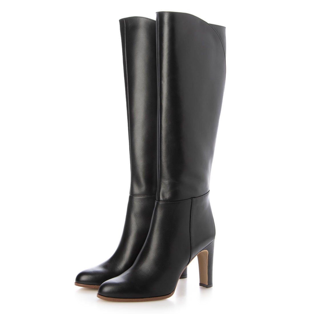 ダイアナ DIANA ロングブーツ （黒カーフ） - ファッション通販