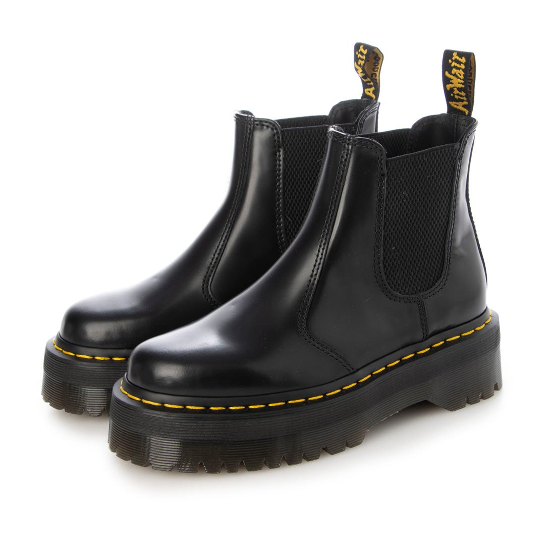 ドクターマーチン Dr.Martens 2976QUAD 厚底チェルシーブーツ 24687