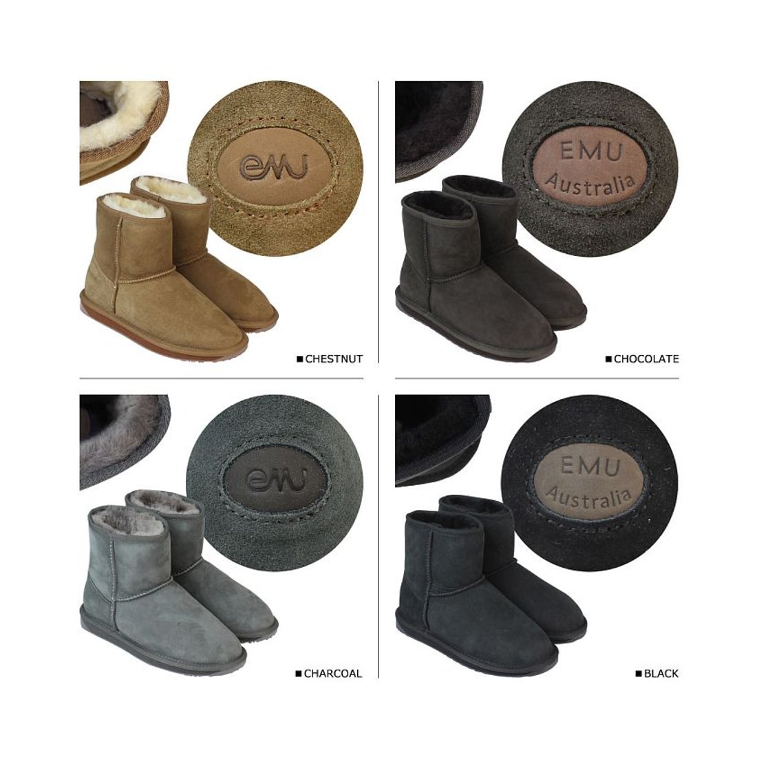 EMU Australia emu エミュー ムートンブーツ スティンガー ミニ