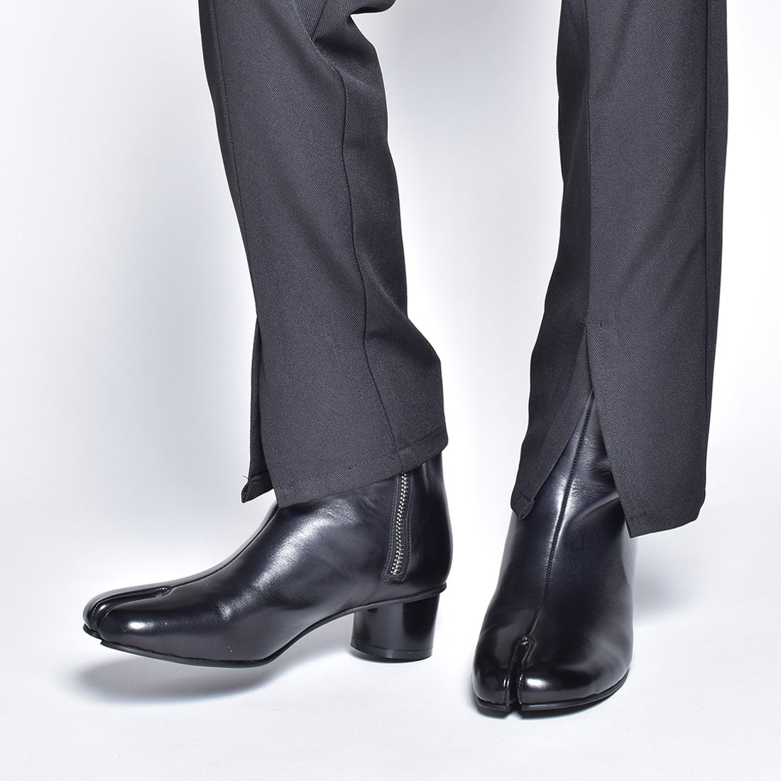 エンデヴァイス endevice 【5.0cmヒール】タビブーツ （ブラック） -靴