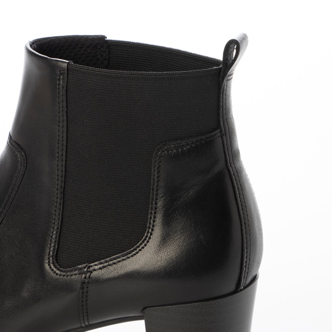 エコー ECCO ウィメンズ 本革 チェルシーブーツ シェイプ 35 M （BLACK