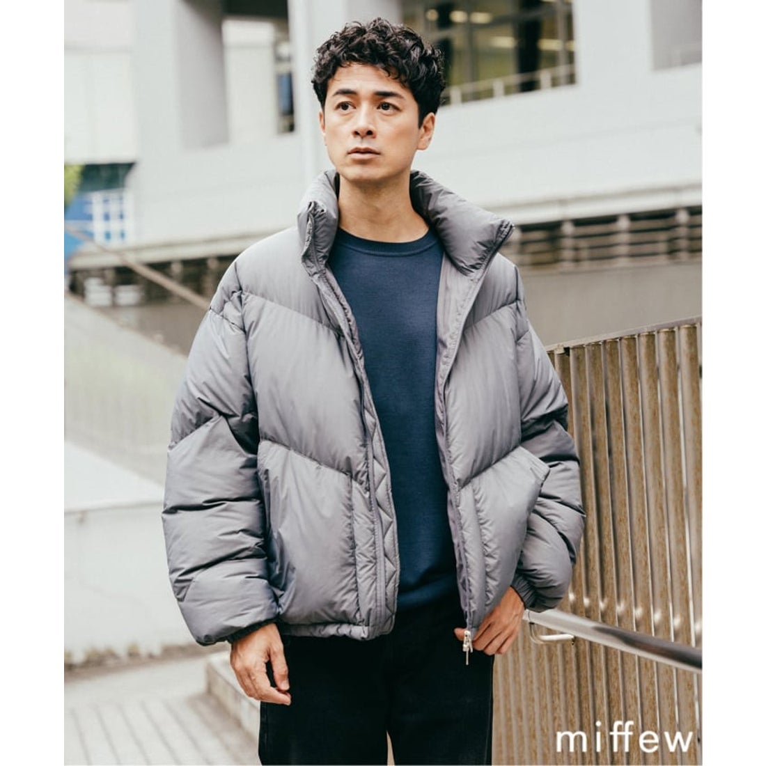 エディフィス EDIFICE miffew（ミフュー）別注 キルティング ダウン