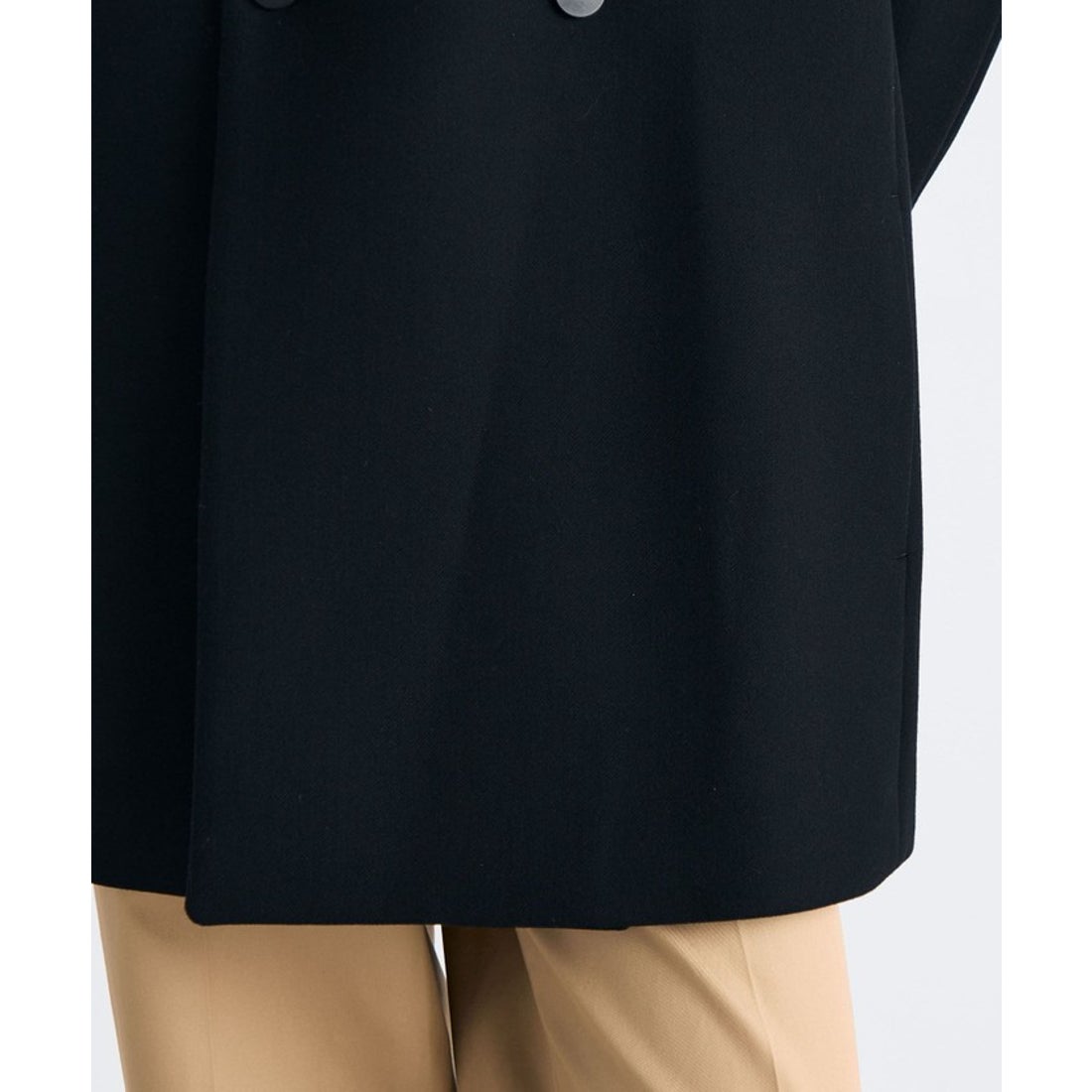 エディション Edition Super120's ライトメルトン ショートコート （49