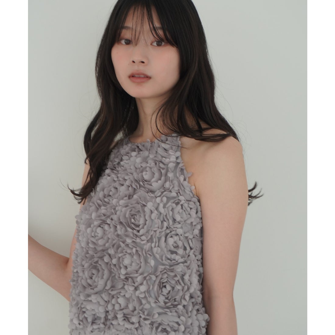 エイミーイストワール EIMY ISTOIRE ボリュームフラワーモチーフアメ