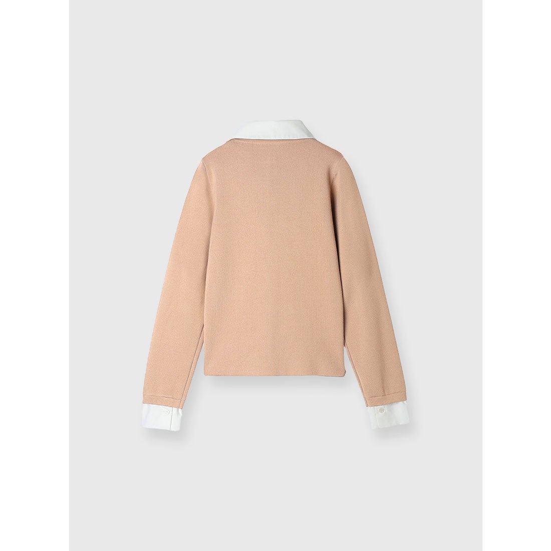 エイミーイストワール EIMY ISTOIRE EIMYロゴバイカラーニット