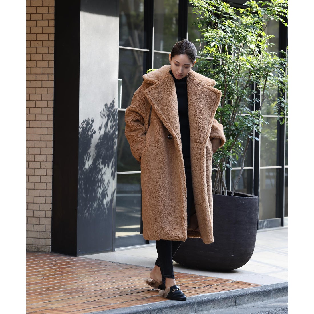 エルフランク ELFRANK 【CLASSY 2月号掲載】オーバーサイズフェイク