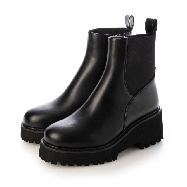 EVOL/イーボル】【防水・防滑】 サイドゴアブーツ IX5436 （ブラック