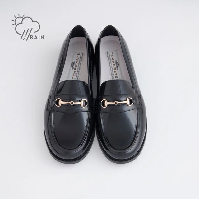 EVOL/イーボル】完全防水晴雨兼用レインローファー/レインシューズ