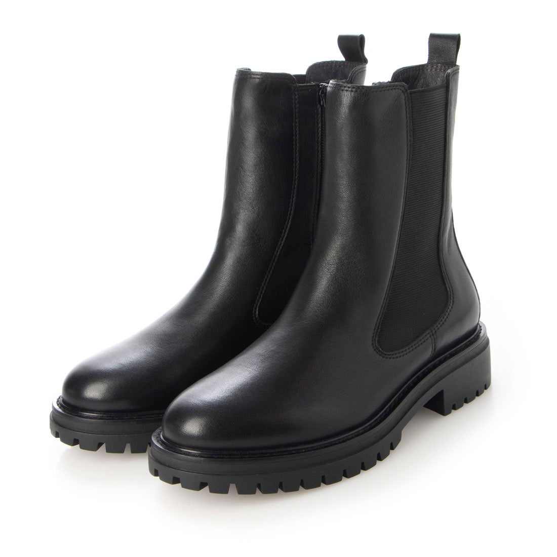 EVOL/イーボル】 本革トラックソールサイドゴアブーツ IV8100