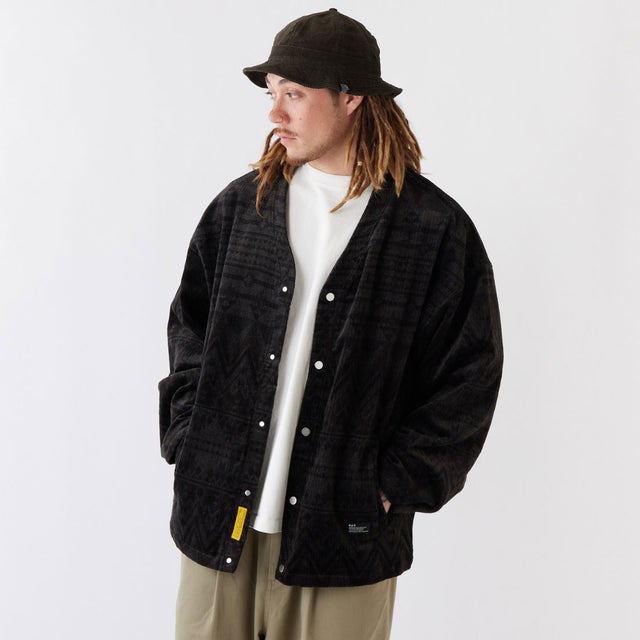 ラコステ LACOSTE リブニットトラックジャケット （ブラック