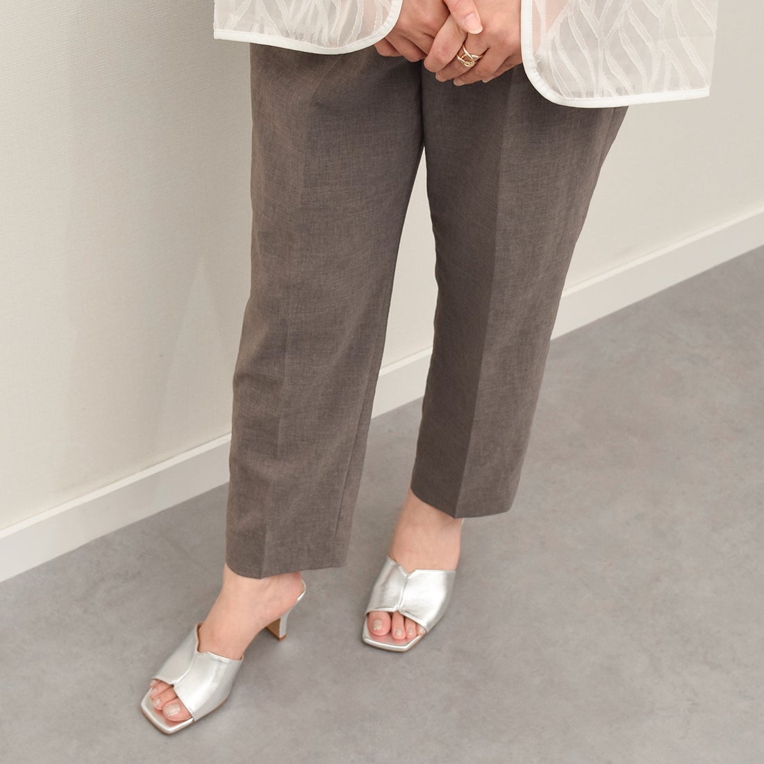 ファビオルスコーニ FABIO RUSCONI スクエアトウセンターシーム