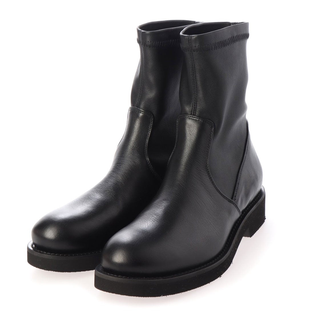 ○ファビオルスコーニ FABIO RUSCONI ストレッチショートブーツ