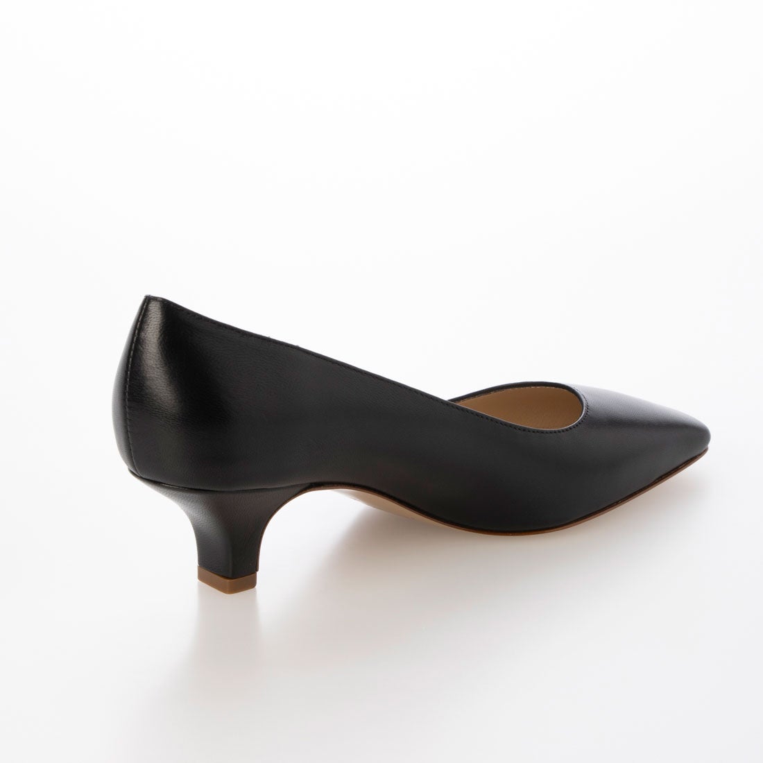 ○ファビオルスコーニ FABIO RUSCONI スクエアトゥヒールパンプス