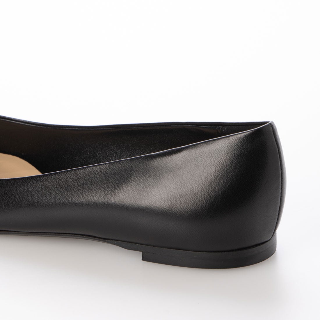 ○ファビオルスコーニ FABIO RUSCONI フラットパンプス （ブラック