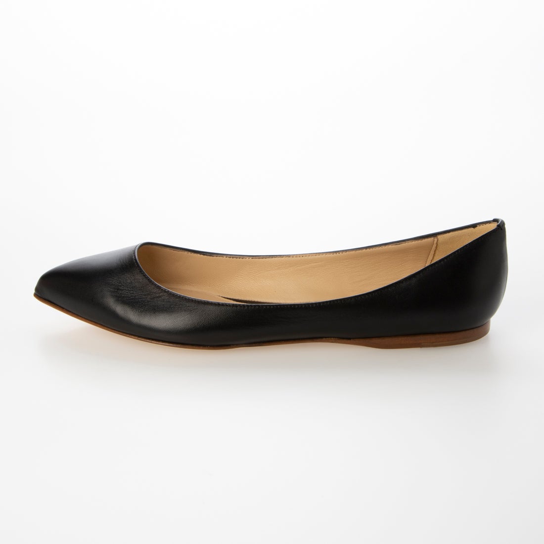 ○ファビオルスコーニ FABIO RUSCONI ポインテッドパンプス （ブラック