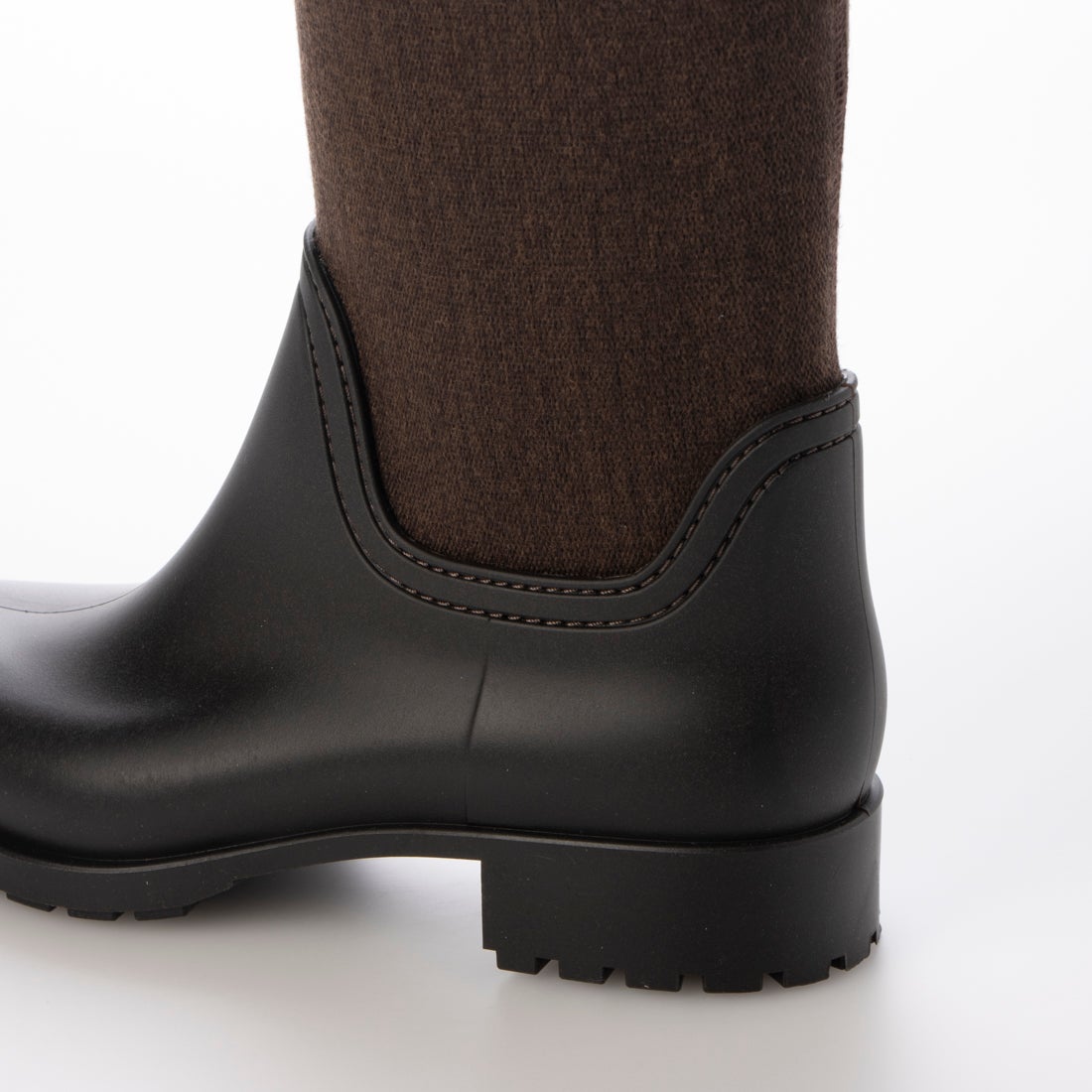 ファビオルスコーニ FABIO RUSCONI レイン仕様ロングブーツ （ブラウン