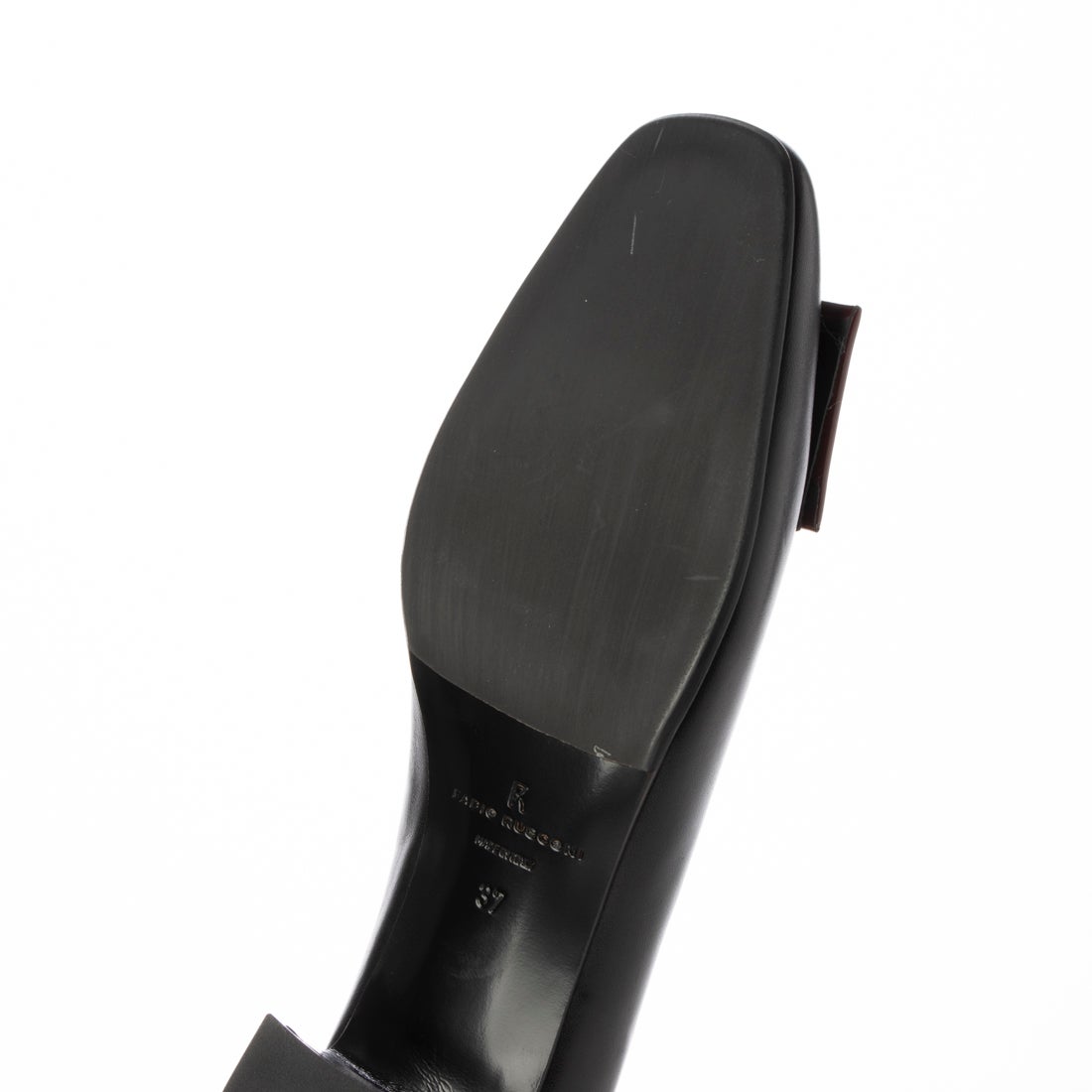 ファビオルスコーニ FABIO RUSCONI オーナメントパンプス （ブラック