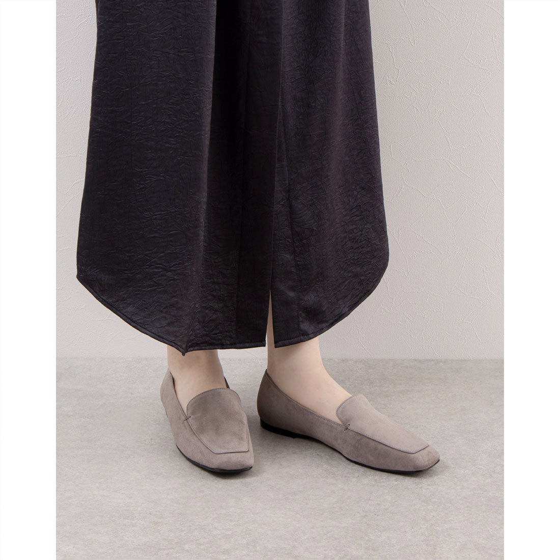 ファビオルスコーニ FABIO RUSCONI フラットシューズ （グレースエード