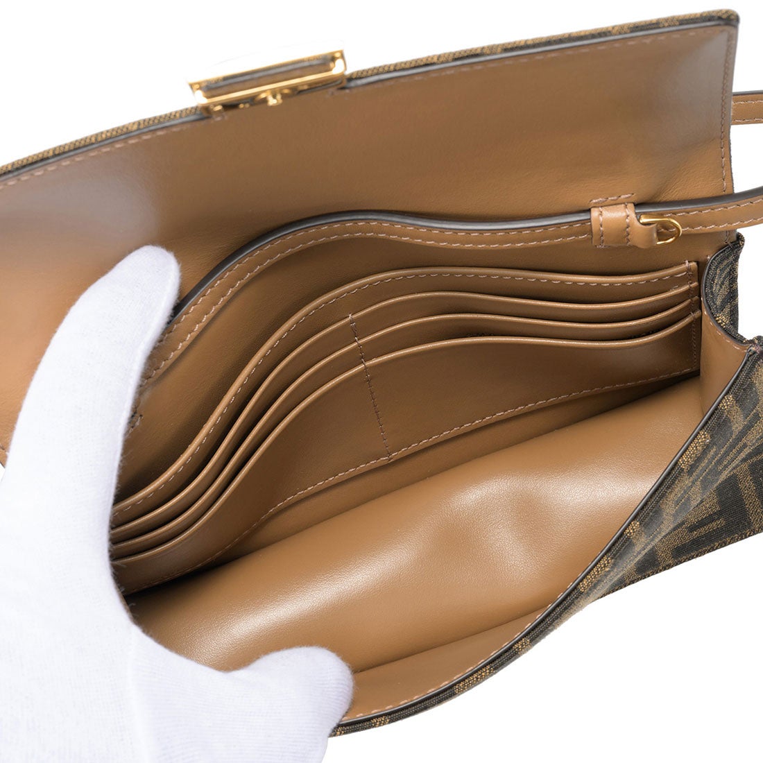 フェンディ FENDI ショルダーバッグ バゲット ショルダーウォレット