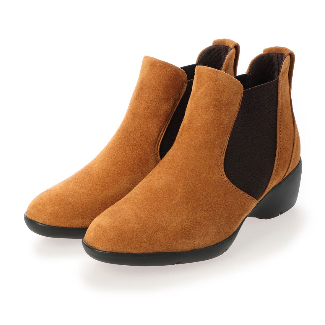 インフィニティサイドゴアブーツIV （キャメル（スエード）） -fitfit