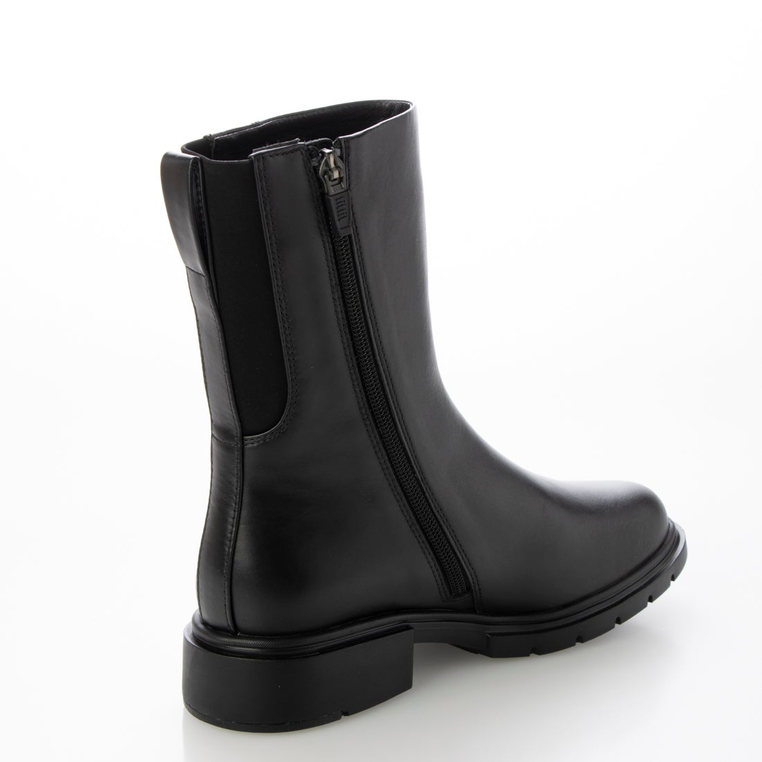 サイドジップコンバットブーツ （ブラック） -fitfit(フィットフィット