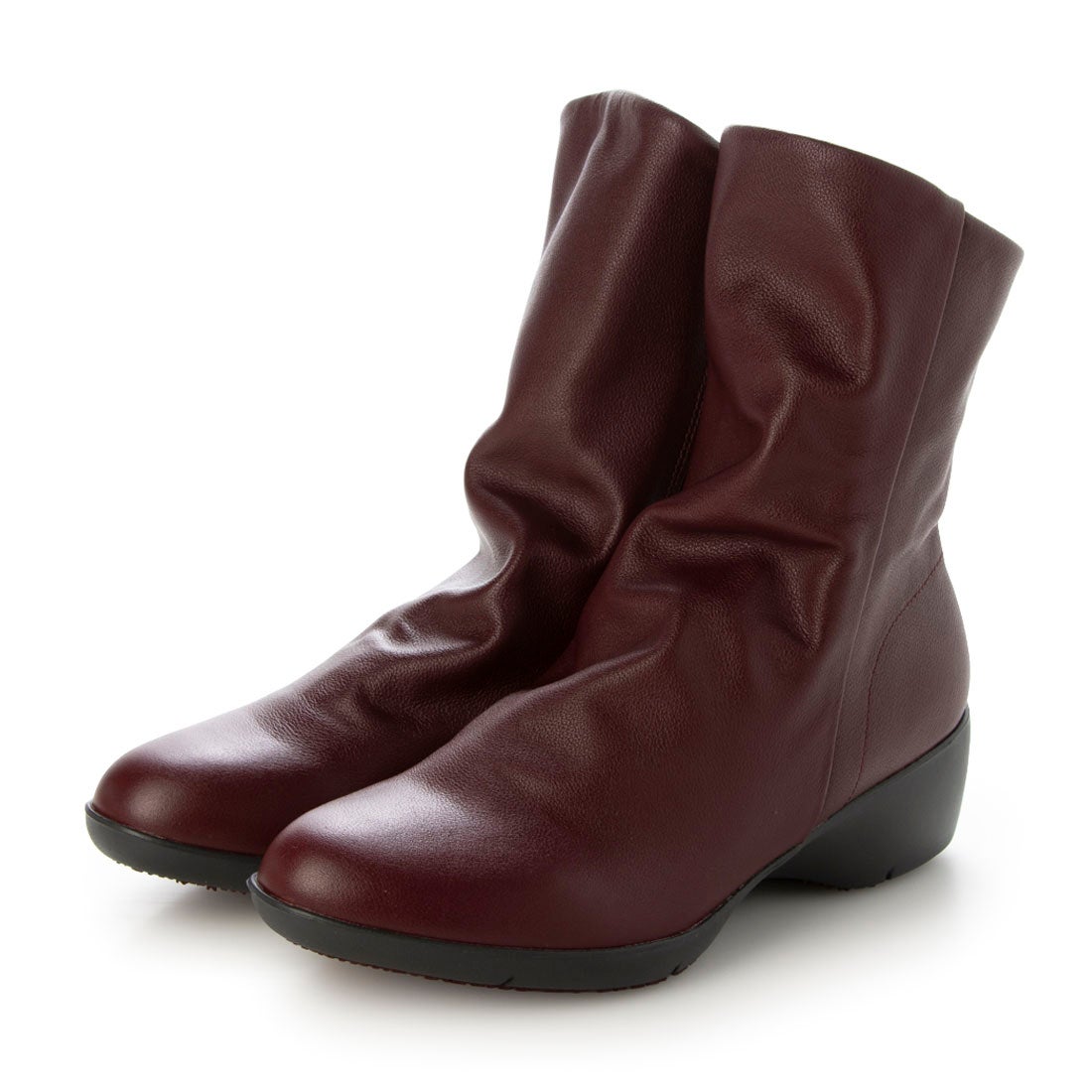 ソフトレザーブーツ900 （ボルドー） -fitfit(フィットフィット