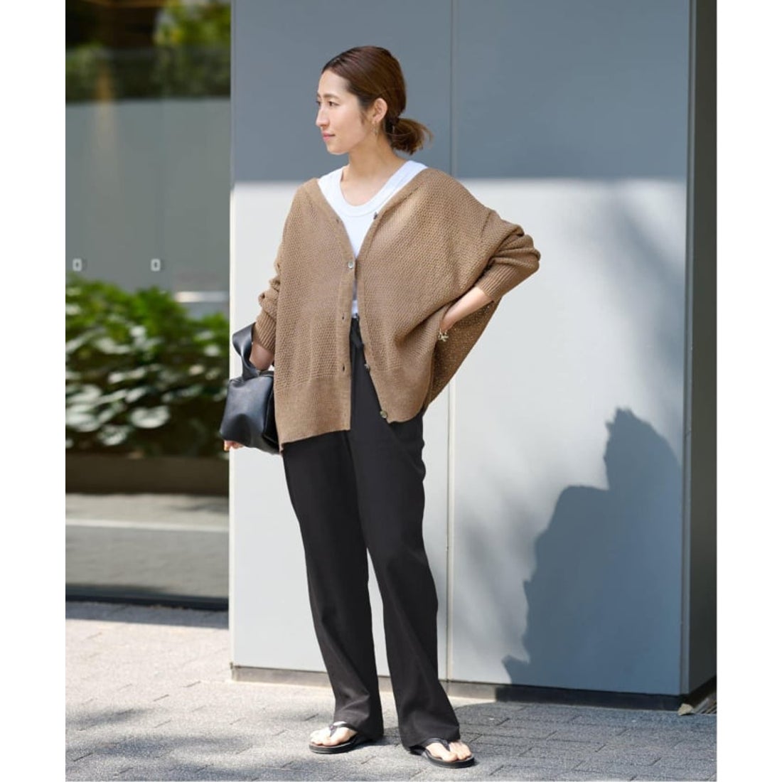 フレームワーク FRAMeWORK ≪追加≫カノコ 2WAY Back開きカーディガン