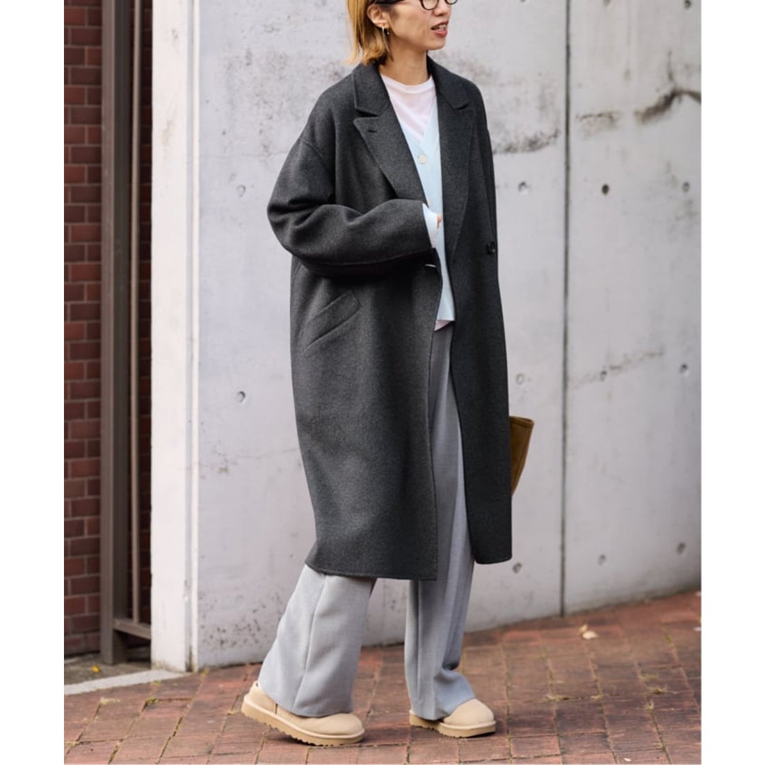 フレームワーク FRAMeWORK ≪追加≫SUPER160'sダブルブレストコート 4