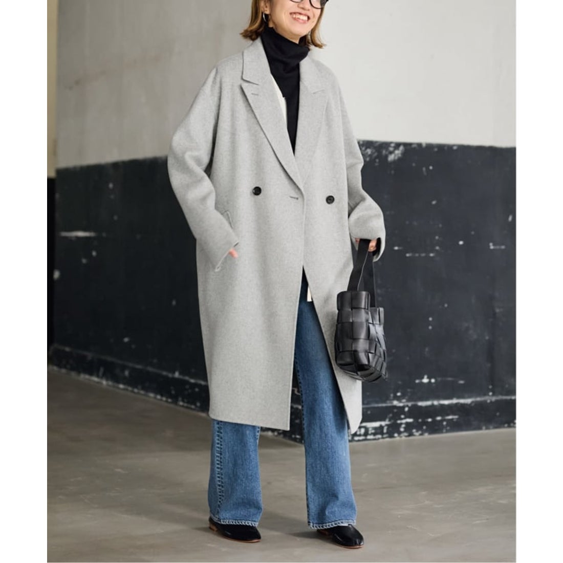 フレームワーク FRAMeWORK ≪追加≫SUPER160'sダブルブレストコート 2