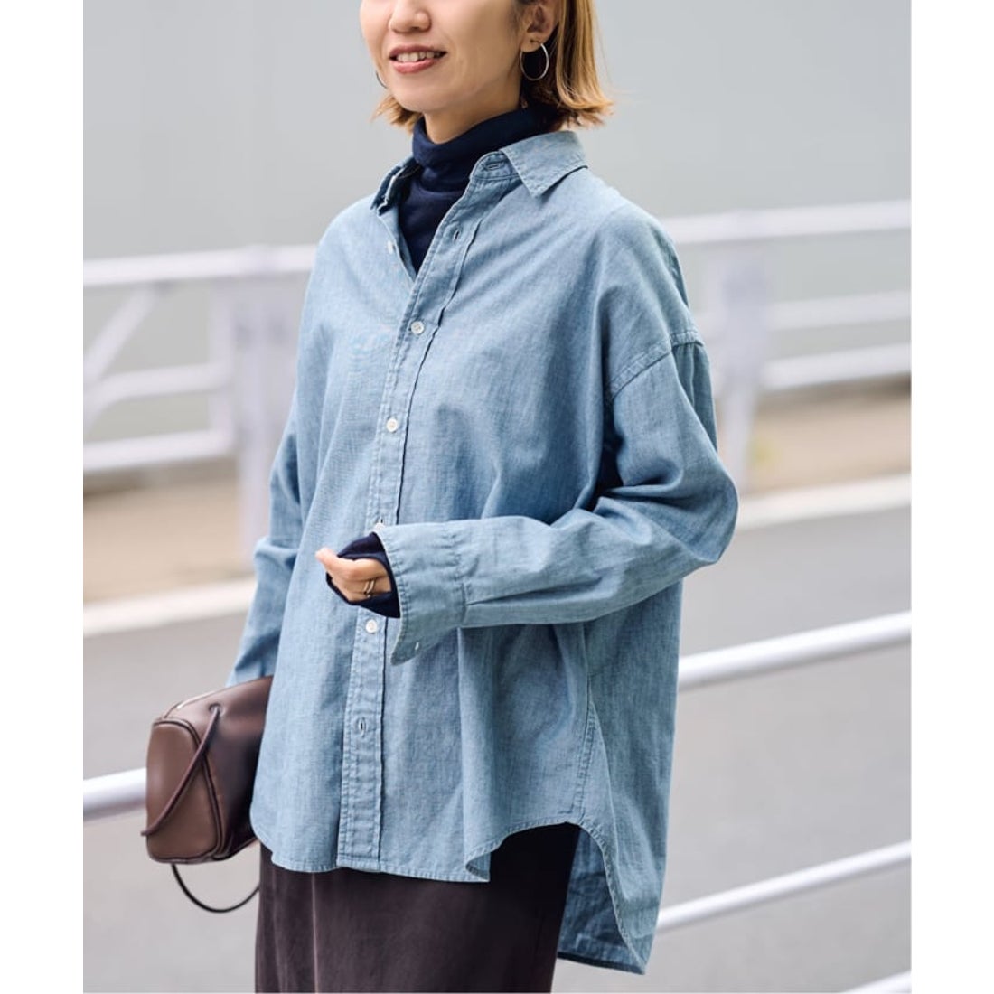 フレームワーク FRAMeWORK ≪追加≫ダンガリーシャツ3 （サックス