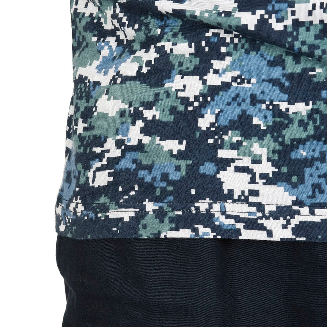 フクスケ fukuske 福助 【fukuske】 Tシャツ デジタルカモフラージュ柄