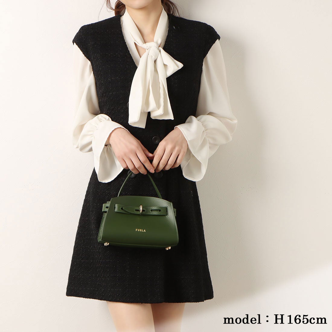 フルラ FURLA MARGHERITA MINI TOP HANDLE （グリーン） -靴