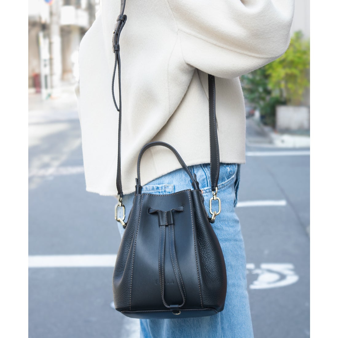 フルラ FURLA FURLA フルラ MIASTELLA ミアステラ ミニ バケットバッグ
