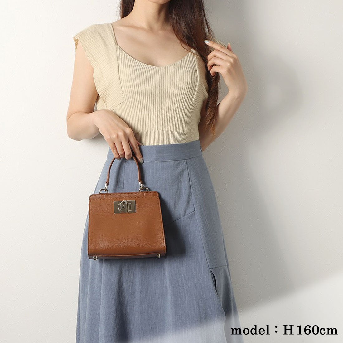 フルラ FURLA 2WAY FURLA 1927 Top Handle Mini （COGNAC h