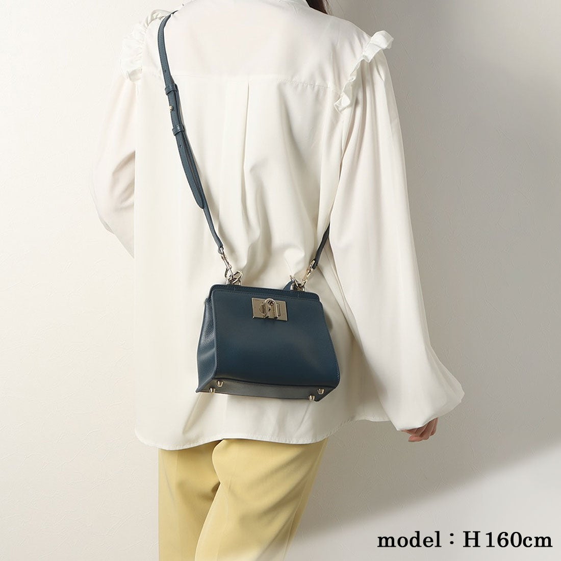 フルラ FURLA 2WAY FURLA 1927 Top Handle Mini （BLU JAY