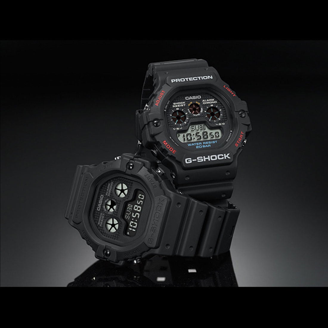 G-SHOCK】DW-5900シリーズ / DW-5900-1JF （ブラック） -靴