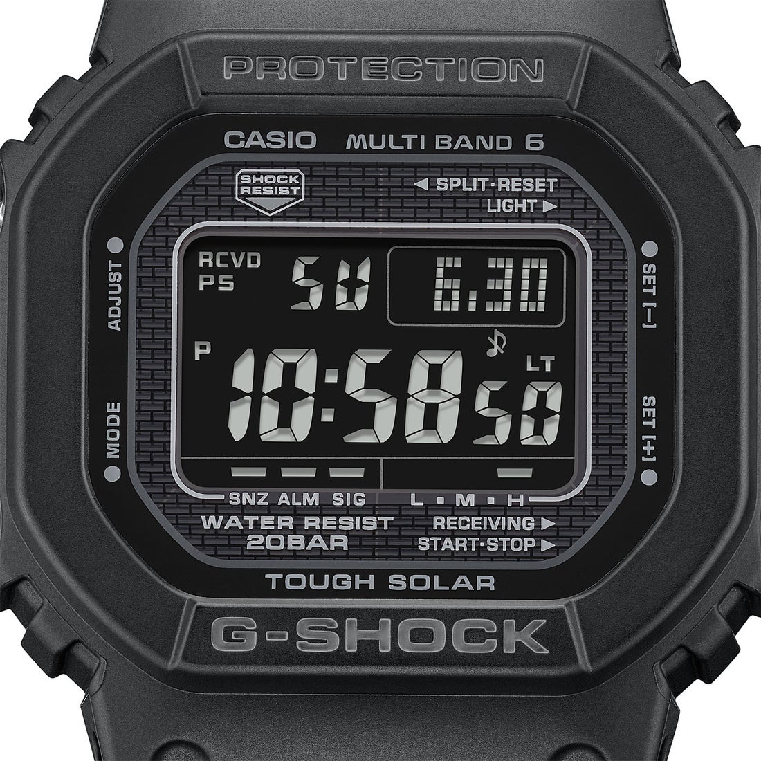 G-SHOCK】電波ソーラー / GW-5000HS-1JF （ブラック） - ファッション