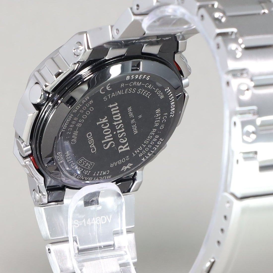 G-SHOCK】フルメタルモデル / GMW-B5000D-1JF （ブラック×シルバー