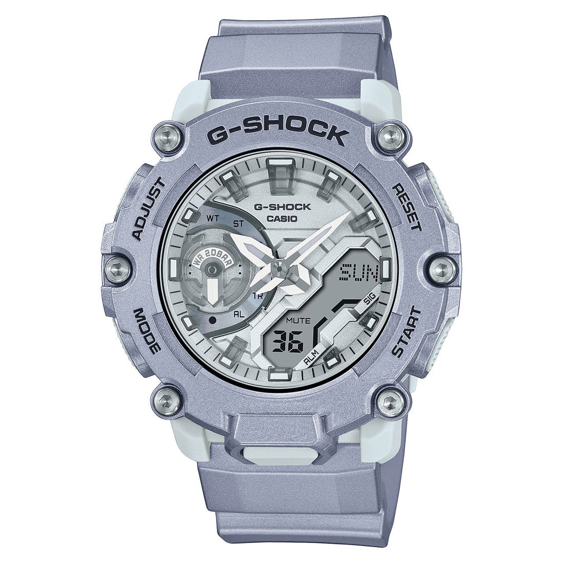 G-SHOCK】Forgotten future / GA-2200FF-8AJF （シルバーグレー） -靴