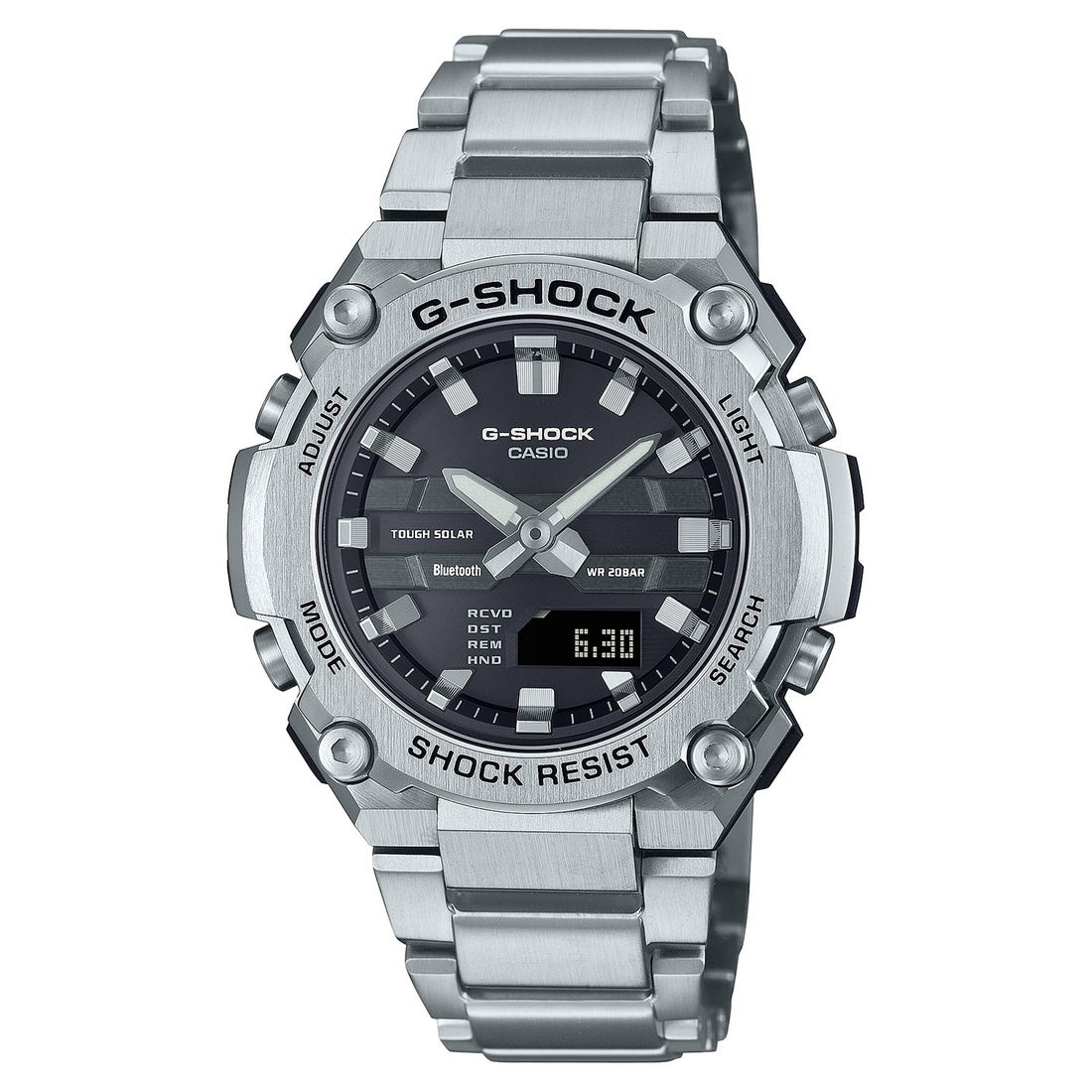 G-SHOCK】G-STEEL / ソーラー / GST-B600D-1AJF （シルバー×ブラック